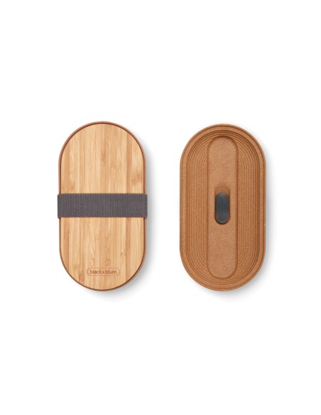 Portapranzo doppio Bento Black+Blum in acciaio