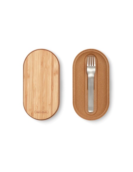 Portapranzo doppio Bento Black+Blum in acciaio