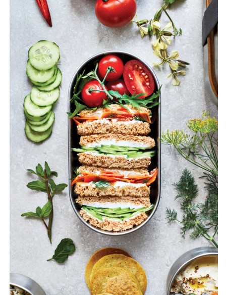 Portapranzo doppio Bento Black+Blum in acciaio