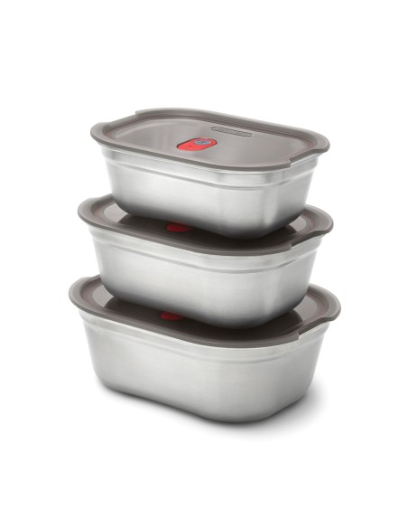 Set 3 pezzi Mealprep Black+Blum Small, Medium, Large