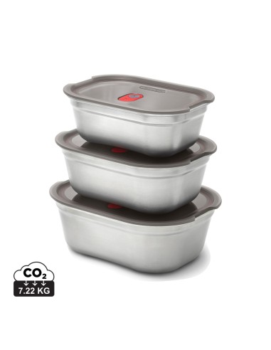 Set 3 pezzi Mealprep Black+Blum Small, Medium, Large