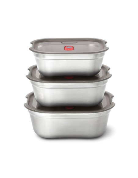Set 3 pezzi Mealprep Black+Blum Small, Medium, Large