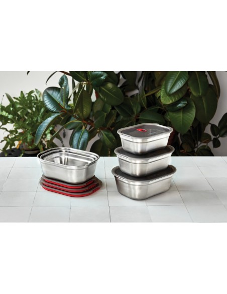 Set 3 pezzi Mealprep Black+Blum Small, Medium, Large