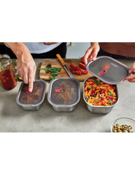Set 3 pezzi Mealprep Black+Blum Small, Medium, Large