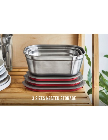 Set 3 pezzi Mealprep Black+Blum Small, Medium, Large