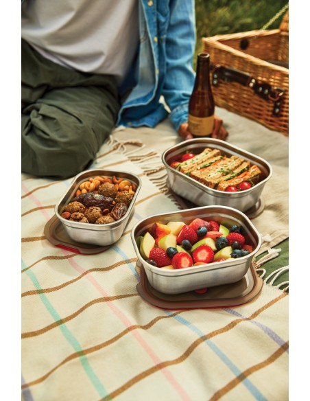 Set 3 pezzi Mealprep Black+Blum Small, Medium, Large