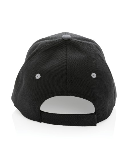 Cappellino contrast 6 pannelli in rCotone Impact AWARE™ 280g