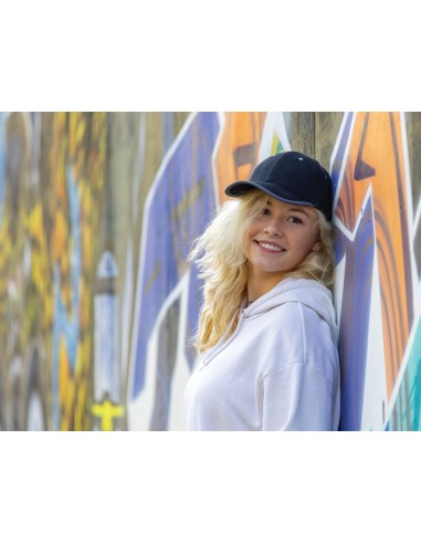 Cappellino contrast 6 pannelli in rCotone Impact AWARE™ 280g