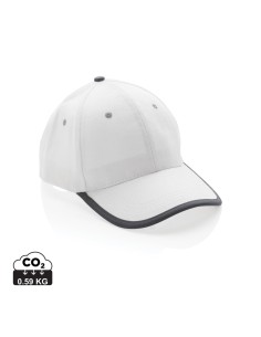 Cappellino contrast 6 pannelli in rCotone Impact AWARE™ 280g