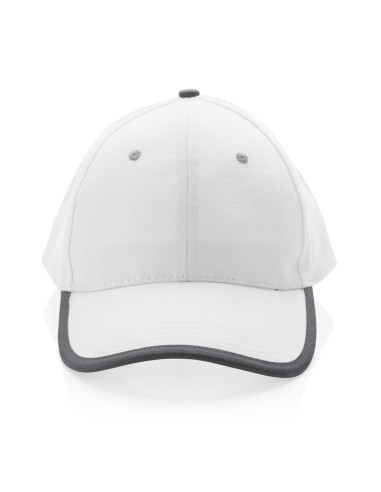 Cappellino contrast 6 pannelli in rCotone Impact AWARE™ 280g