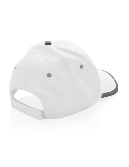 Cappellino contrast 6 pannelli in rCotone Impact AWARE™ 280g