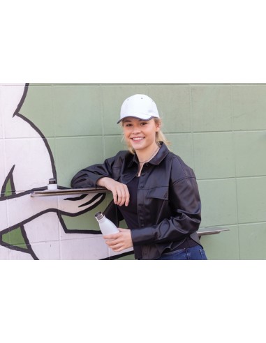 Cappellino contrast 6 pannelli in rCotone Impact AWARE™ 280g