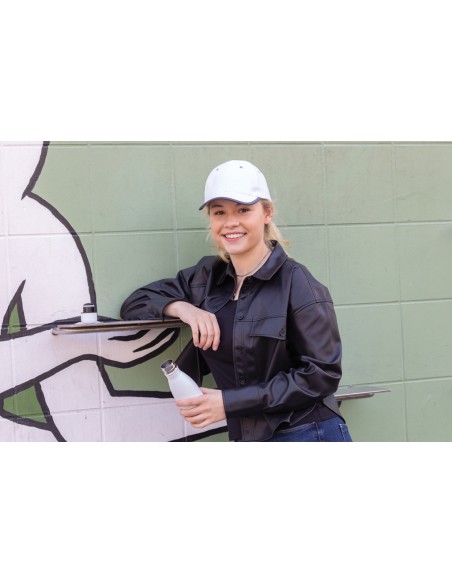 Cappellino contrast 6 pannelli in rCotone Impact AWARE™ 280g