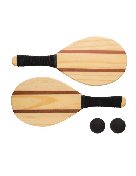 Set tennis frescobol in legno