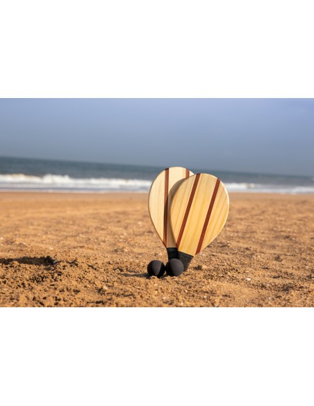 Set tennis frescobol in legno