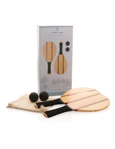 Set tennis frescobol in legno