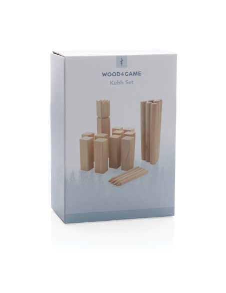 Set kubb in legno