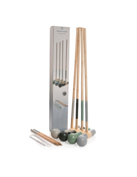 Set croquet in legno