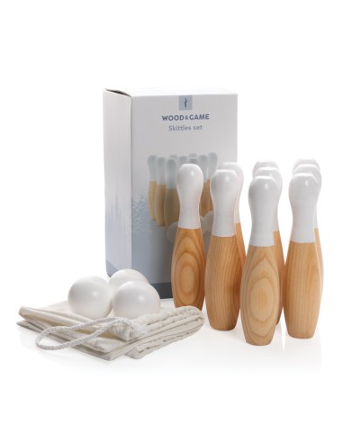 Set skittles in legno