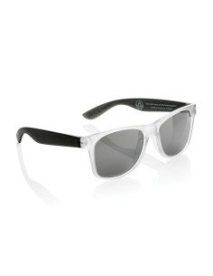 Occhiali da sole con lenti a specchio in PC riciclato Gleam