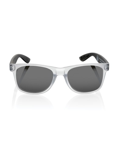 Occhiali da sole con lenti a specchio in PC riciclato Gleam