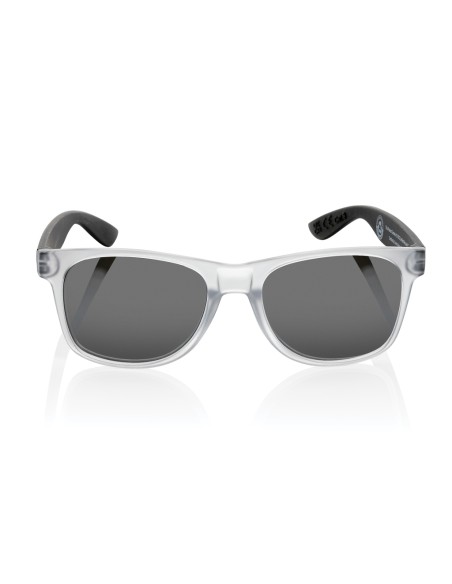 Occhiali da sole con lenti a specchio in PC riciclato Gleam