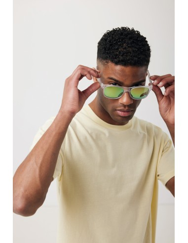 Occhiali da sole con lenti a specchio in PC riciclato Gleam