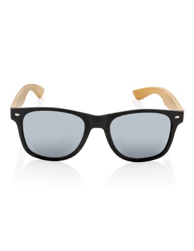 Occhiali da sole in PC riciclato RCS e bambù