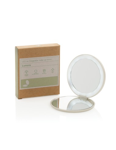 Specchietto LED ricaricabile Lumora in rPlastica RCS