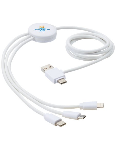 Cavo di ricarica 5 in 1 con additivo antibatterico Pure