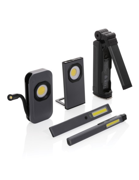 Luce da lavoro Gear X in rPlastica ricaricabile USB