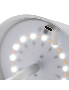 Lampada Pure Glow ricaricabile in plastica certificata RCS