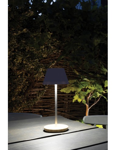 Lampada Pure Glow ricaricabile in plastica certificata RCS