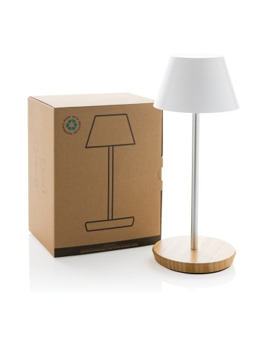 Lampada Pure Glow ricaricabile in plastica certificata RCS