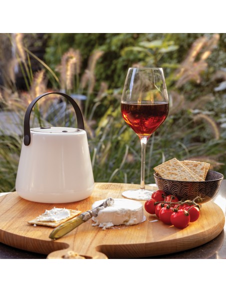 Luce USB ricaricabile SolarGlow in plastica riciclata RCS