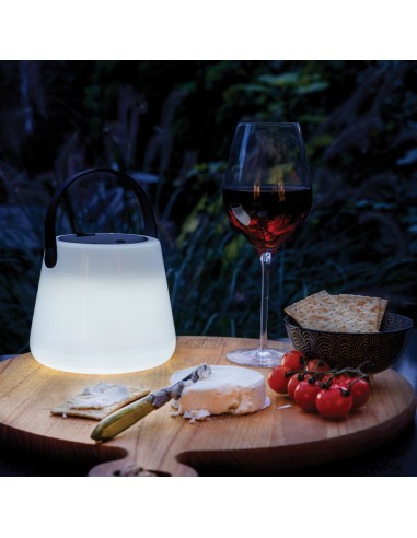 Luce USB ricaricabile SolarGlow in plastica riciclata RCS