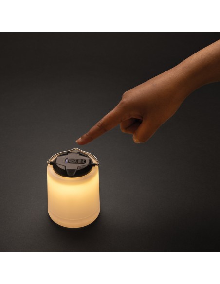 Lampada ricaricabile da tavolo Limio in rPlastica RCS