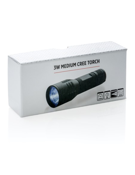 Torcia CREE media da 3W