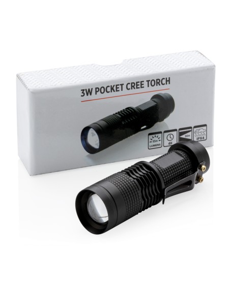 Torcia CREE tascabile da 3W
