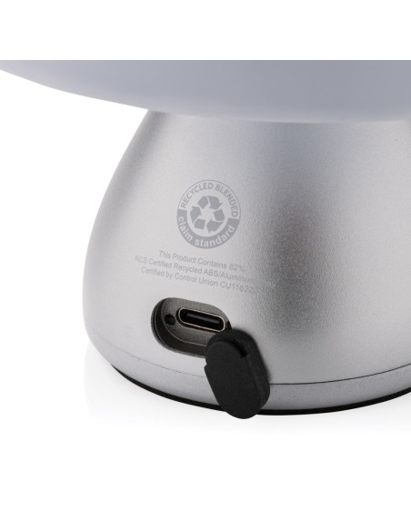 Lampada da tavolo USB ricaricabile Luming in rplastica