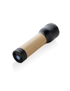 Torcia 1W Lucid plastica riciclata certificata RCS e bambù