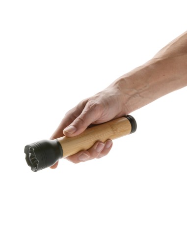 Torcia 5W Lucid in plastica riciclata RCS e bambù