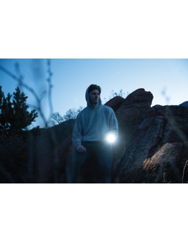 Torcia 5W Lucid in plastica riciclata RCS e bambù