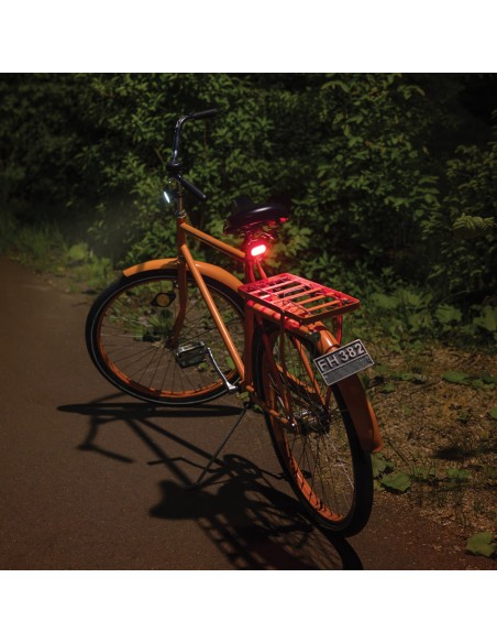 Set luci USB ricaricabili da bicicletta Lumino in rPlastica