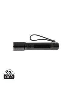 Torcia ricaricabile USB Gear X in rAlluminio RCS