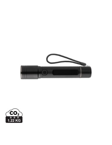 Torcia ricaricabile USB Gear X in rAlluminio RCS