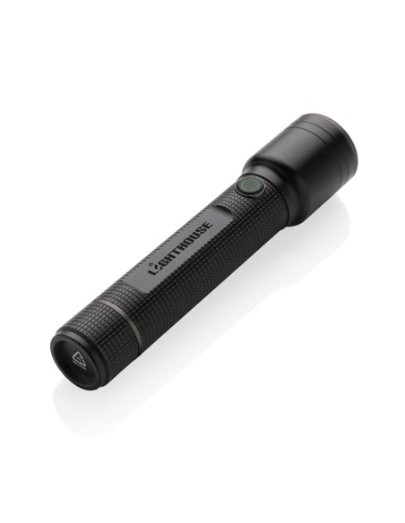 Torcia grande ricaricabile USB Gear X in rAlluminio RCS