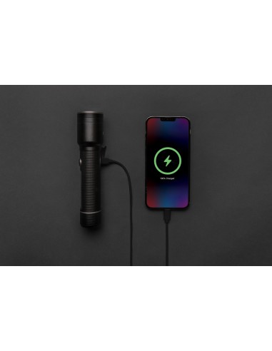 Torcia heavy duty ricaricabile USB Gear X in rAlluminio RCS