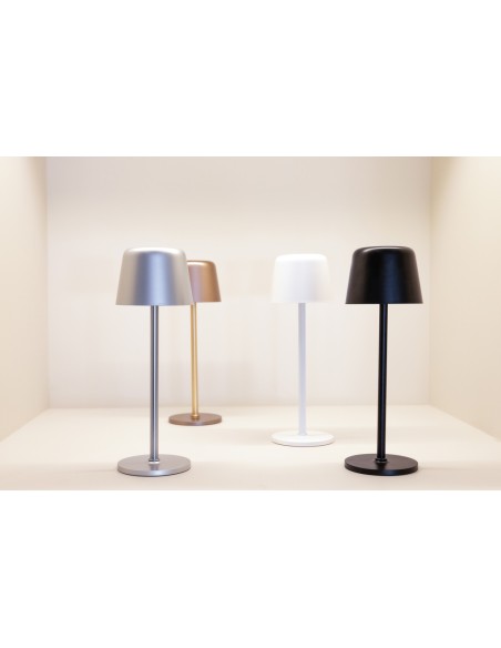 Lampada USB ricaricabile da tavolo Zenic in rPlastica RCS