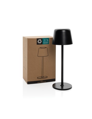 Lampada USB ricaricabile da tavolo Zenic in rPlastica RCS